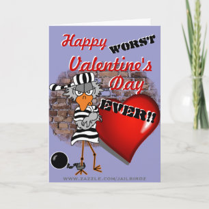 Cartes Pour Fêtes Annuelles Saint Valentin incarcéré