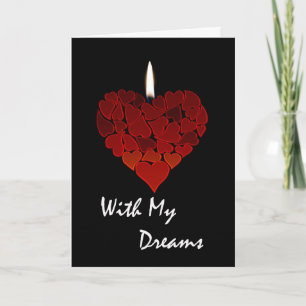 Cartes Pour Fêtes Annuelles Saint Valentin Je te fais confiance avec mes rêves