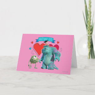 Cartes Pour Fêtes Annuelles Saint-Valentin - Monsters Inc.