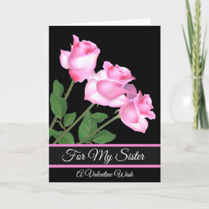 Cartes Pour Fêtes Annuelles Saint Valentin - Roses roses roses roses pour ma s
