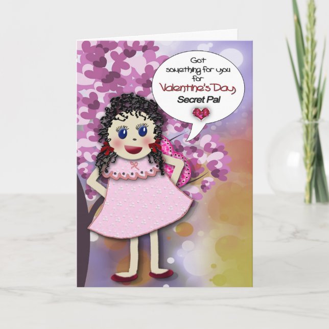 CARTES POUR FÊTES ANNUELLES SAINT-VALENTIN - SECRET PAL - (Devant)