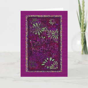 Cartes Pour Fêtes Annuelles Saint Valentin ! - Verset intérieur