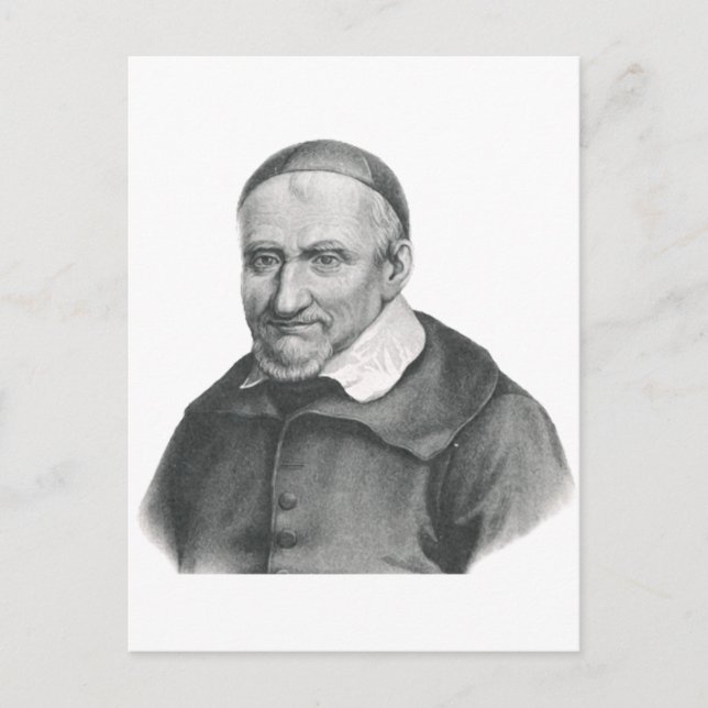 Cartes Pour Fêtes Annuelles Saint Vincent de Paul Miséricorde Douce Art (Devant)