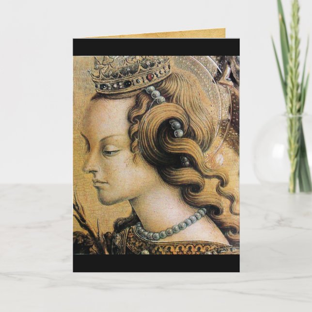 Cartes Pour Fêtes Annuelles Sainte-Catherine d'Alexandrie (Devant)