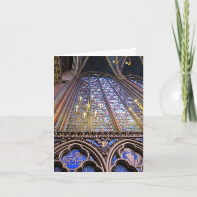 Cartes Pour Fêtes Annuelles Sainte-Chapelle - Paris (Devant)