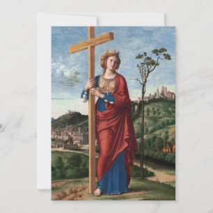Cartes Pour Fêtes Annuelles Sainte Hélène avec la Vraie Croix Art sacré