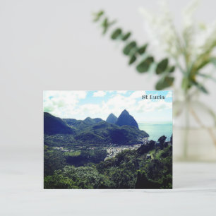 Cartes Pour Fêtes Annuelles Sainte-Lucie, île des Caraïbes