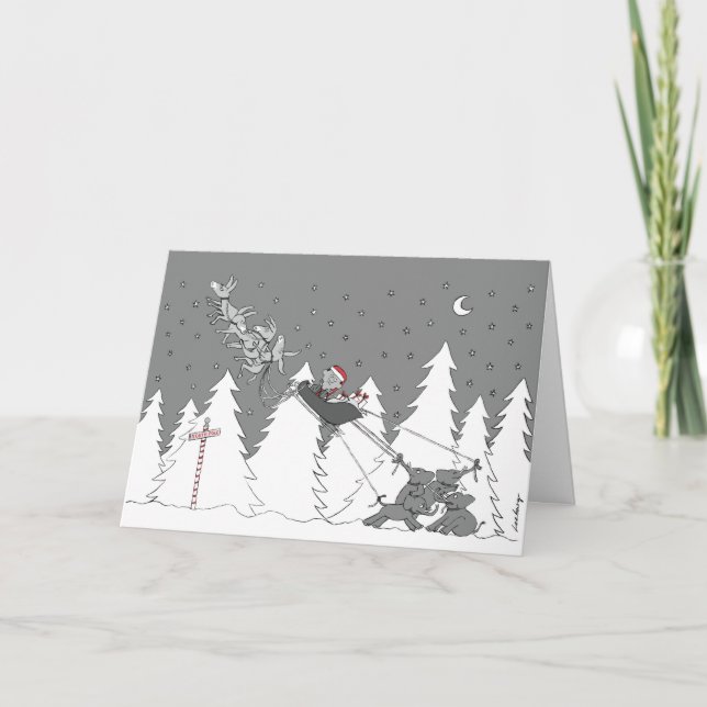 Cartes Pour Fêtes Annuelles Saison de l'espoir (Devant)