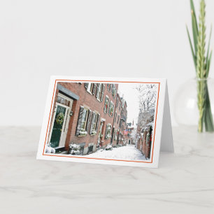 Cartes Pour Fêtes Annuelles Saison de vacances : Beacon Hill, Boston MA