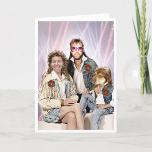 Cartes Pour Fêtes Annuelles saison des vacances de Noël 80s