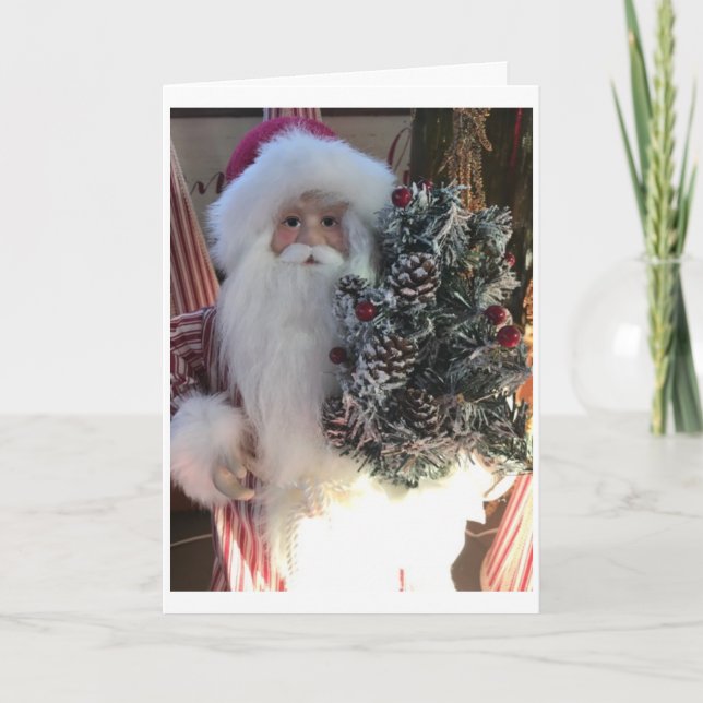 CARTES POUR FÊTES ANNUELLES ***SAISON D'ÊTRE JOLLY*** ET PENSEZ À VOUS (Devant)