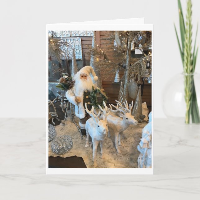 CARTES POUR FÊTES ANNUELLES ***SAISON D'ÊTRE JOLLY*** ET PENSEZ À VOUS (Devant)