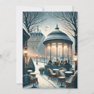 Cartes Pour Fêtes Annuelles Saison festive de Londres - Noël millésimé