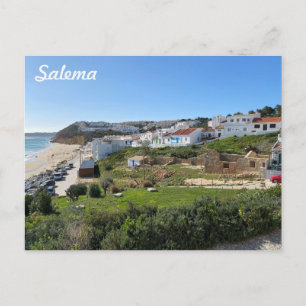 Cartes Pour Fêtes Annuelles Salema en Algarve, Portugal