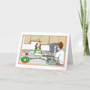 Cartes Pour Fêtes Annuelles Salon de Cuisines de vacances