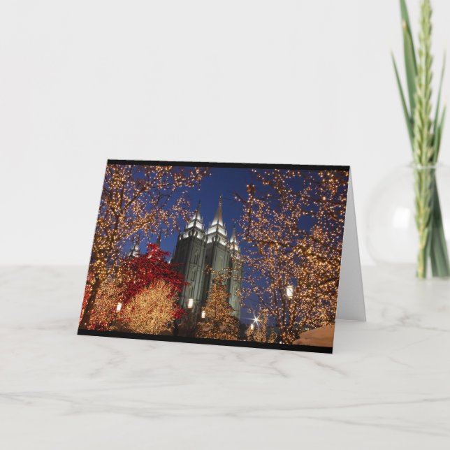 Cartes Pour Fêtes Annuelles Salt Lake (Devant)