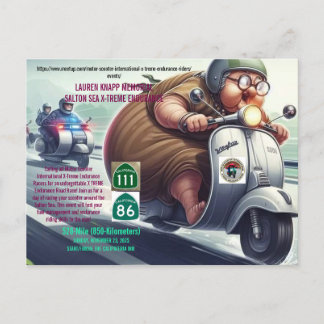 Cartes Pour Fêtes Annuelles Salton Sea Event Card 2025