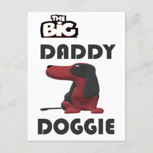 Cartes Pour Fêtes Annuelles Salut à papa chien