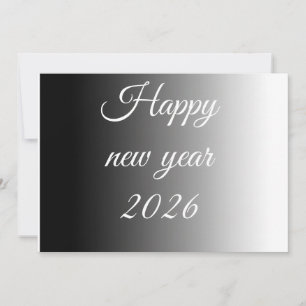 Cartes Pour Fêtes Annuelles salutation calme en nouvelle année