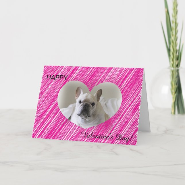 Cartes Pour Fêtes Annuelles Salutation de coeur de Saint-Valentin de (Devant)
