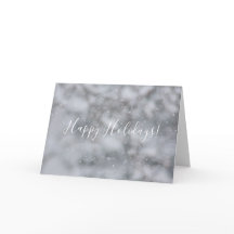 Salutation de Milou de flocons de neige d'hiver de