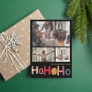 Cartes Pour Fêtes Annuelles Salutation de Noël moderne 3 photo