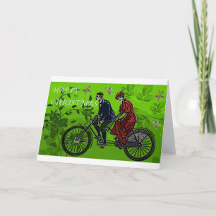 Cartes Pour Fêtes Annuelles Salutation de Noël Tandem