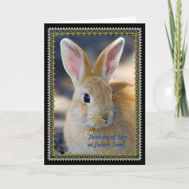 Cartes Pour Fêtes Annuelles Salutation de vacances de Pâques (Devant)