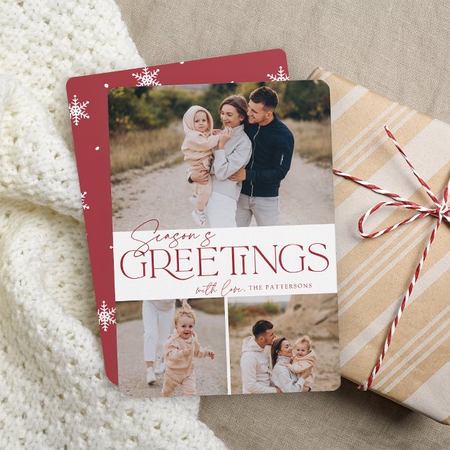 Cartes Pour Fêtes Annuelles Salutation festive | Bonnes Fêtes 3 Photo (Créateur téléchargé)