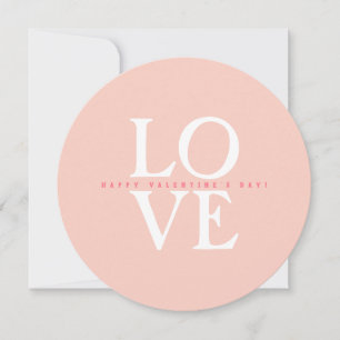 Cartes Pour Fêtes Annuelles Salutation Heureuse Sainte-Valentin élégante