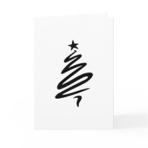 Salutation minimaliste de Noël personnalisée