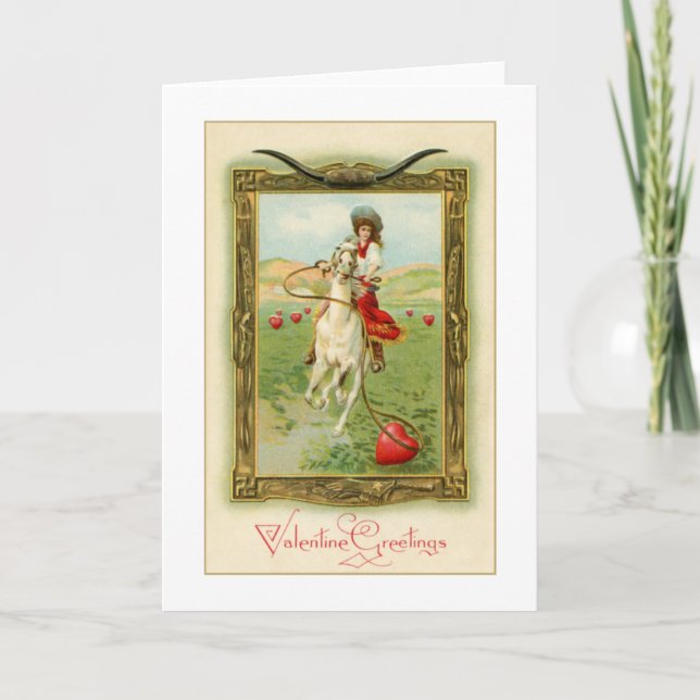 Cartes Pour Fêtes Annuelles Salutations 1 de Valentine (Devant)