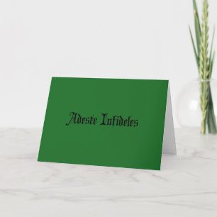 Cartes Pour Fêtes Annuelles Salutations athées/agnostiques/de freethought