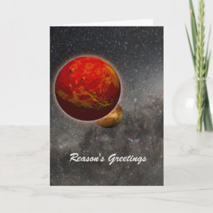 Cartes Pour Fêtes Annuelles Salutations de la raison