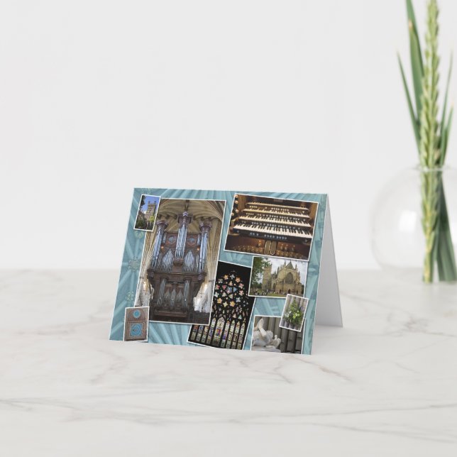 Cartes Pour Fêtes Annuelles Salutations de Noël de cathédrale d'Exeter (Devant)