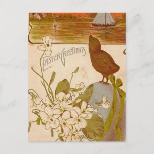 Cartes Pour Fêtes Annuelles Salutations de Pâques