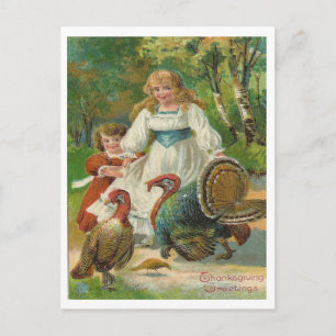 Cartes Pour Fêtes Annuelles Salutations de Thanksgiving