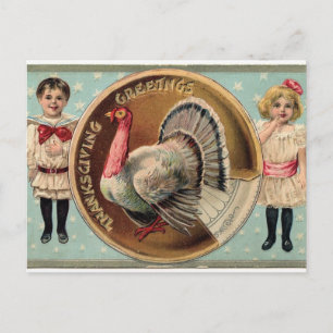 Cartes Pour Fêtes Annuelles Salutations de Thanksgiving