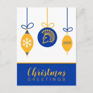Cartes Pour Fêtes Annuelles Salutations de vacances SJSU
