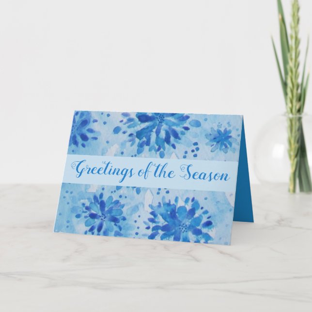 Cartes Pour Fêtes Annuelles Salutations décoratives de la saison (Devant)