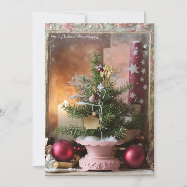 Cartes Pour Fêtes Annuelles "Salutations festives libérées : Noël exclusif (Devant)