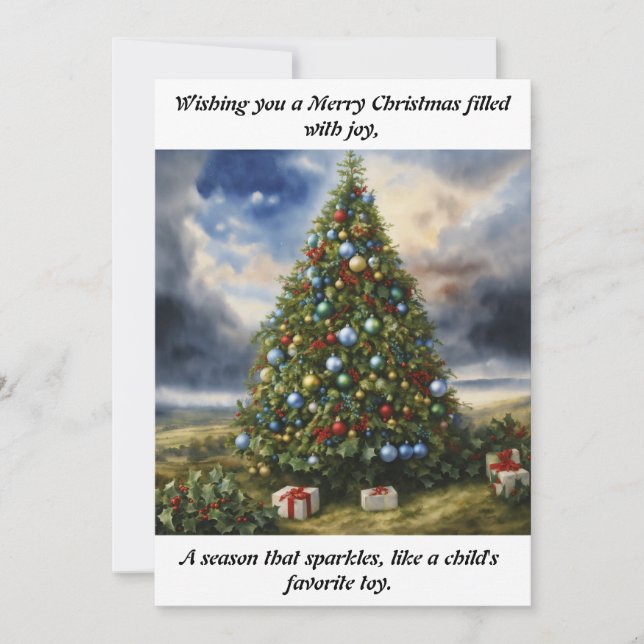 Cartes Pour Fêtes Annuelles Salutations joyeuses : Unwrap the Magic of the Sea (Devant)