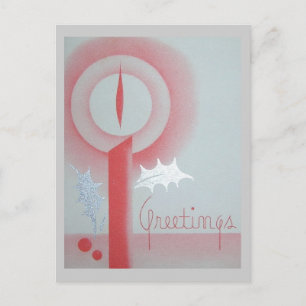 Cartes Pour Fêtes Annuelles Salutations vintages de Noël