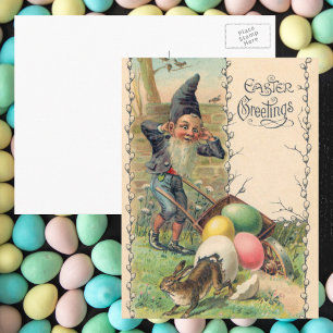 Cartes Pour Fêtes Annuelles Salutations vintages de Pâques Victoriennes avec G
