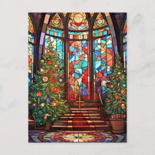 Cartes Pour Fêtes Annuelles Sanctuaire d'église à Noël