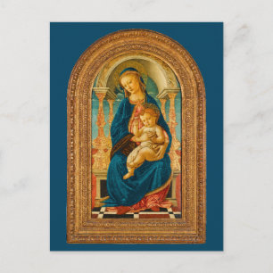 Cartes Pour Fêtes Annuelles Sandro Botticelli Madonna and Child c 1470