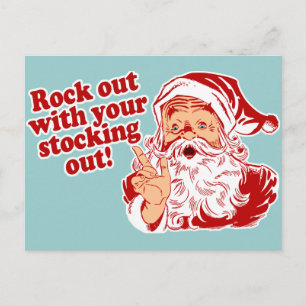 Cartes Pour Fêtes Annuelles Santa Claus