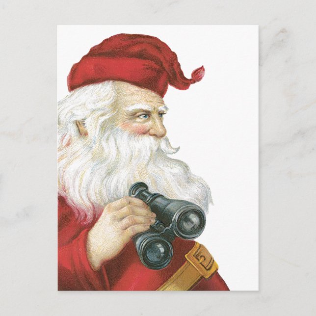 Cartes Pour Fêtes Annuelles Santa Claus (Devant)