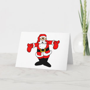 Cartes Pour Fêtes Annuelles Santa Claus Hug Noël Amour Noël Noël Fête