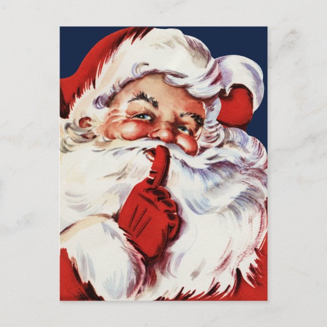 Cartes Pour Fêtes Annuelles Santa Claus Saying (Devant)